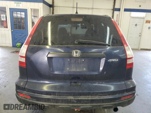2011 Honda CR-V LX with VIN 5J6RE4H38BL014805, listed as a Copart auction lot 50068154 with 221,765 mi miles and Salvage Title. Bid and sale history available at DreamBid. Image 6.