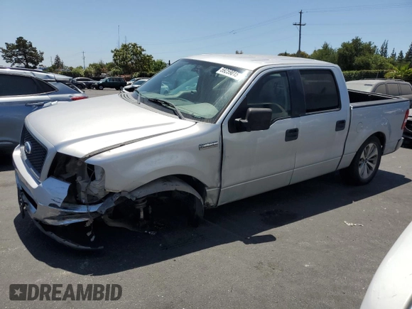 2006 Ford F-150 XLT with VIN 1FTRW12W16FA69394, listed as a Copart auction lot 59259015 with 96,303 mi miles and Salvage title. Bid and sale history available at DreamBid. Image 1.