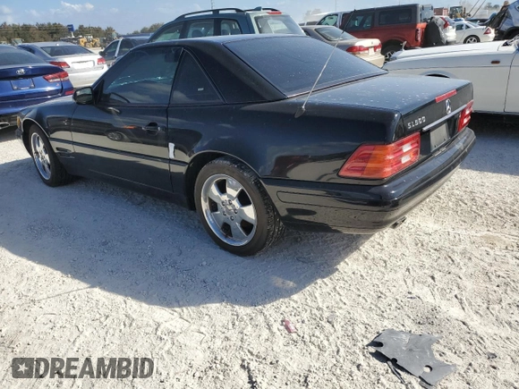 1999 Mercedes-Benz SL-Class with VIN WDBFA68F5XF177037, listed as a Copart auction lot 77098654 with 0 mi miles and Non Repairable. Bid and sale history available at carsss.com. Image 2.