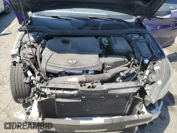2017 Infiniti QX30 Sport with VIN SJKCH5CP0HA029397, listed as a Copart auction lot 62489194 with 72,686 mi miles and Salvage Title. Bid and sale history available at carsss.com. Image 11.