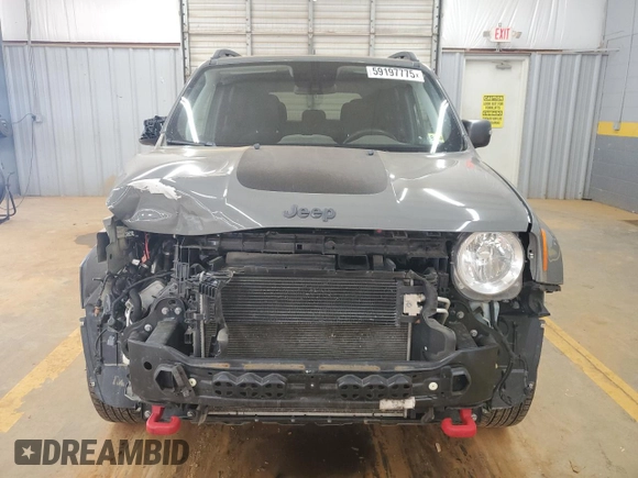 2020 Jeep Renegade Trailhawk с VIN ZACNJBC18LPL04515, выставлен на аукционе Copart как лот 59197775 с пробегом 122 615 миль миль и Списание • Salvage title. История ставок и продаж доступна на DreamBid. Изображение 5.