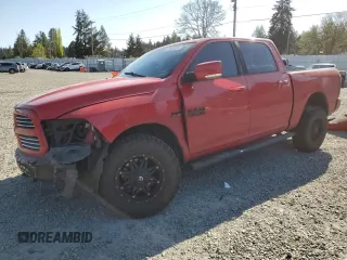 2013 Ram 1500 Sport с VIN 1C6RR7MT2DS565295, выставлен на аукционе Copart как лот 53962045 с пробегом 159 558 миль миль и Списание • Salvage title. История ставок и продаж доступна на DreamBid. Изображение 1.
