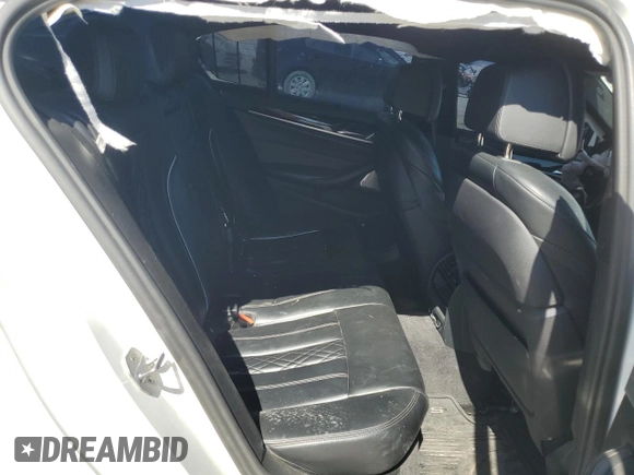 2017 BMW 5 Series 540i with VIN WBAJE5C38HG914859, listed as a Copart auction lot 50628155 with Not provided miles and Salvage title. Bid and sale history available at DreamBid. Image 10.