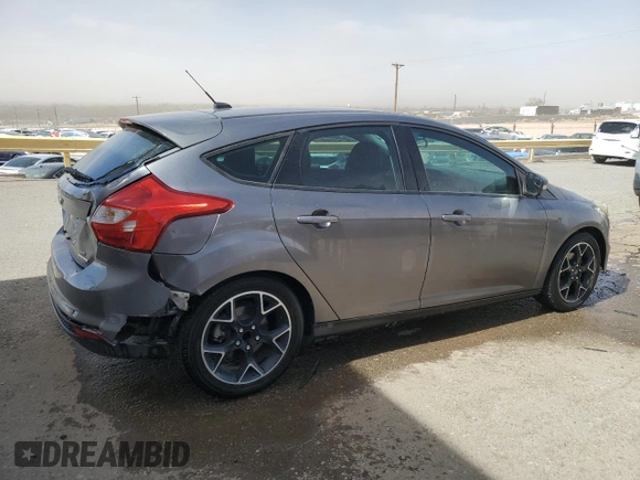 2014 Ford Focus SE with VIN 1FADP3K27EL123755, listed as a Copart auction lot 46422215 with 186,183 mi miles and Salvage Title. Bid and sale history available at carsss.com. Image 3.