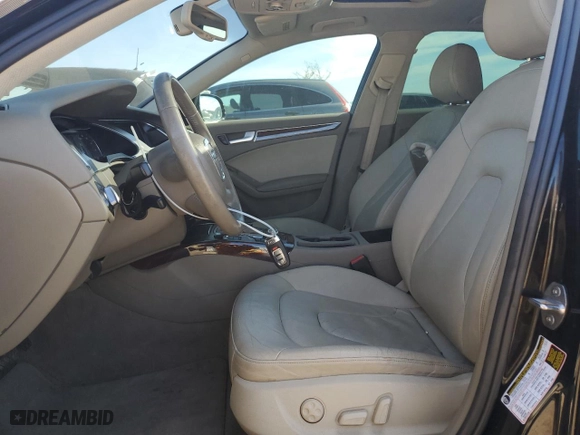 2012 Audi A4 2.0T Premium Plus with VIN WAUFFAFL3CA120337, listed as a Copart auction lot 46567415 with 77,429 mi miles and Salvage Title. Bid and sale history available at carsss.com. Image 7.