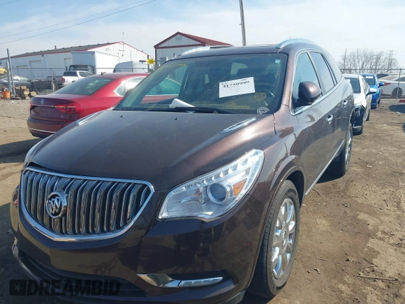 2015 Buick Enclave Leather with VIN 5GAKRBKD9FJ194039, listed as a IAAI auction lot 41750999 with 50,992 mi miles and . Bid and sale history available at DreamBid. Image 2.