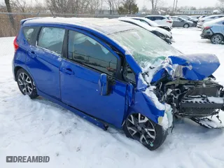 2015 Nissan Versa Note S with VIN 3N1CE2CP3FL412298, listed as a IAAI auction lot 41321337 with 1 mi miles. Bid and sale history available at carsss.com. Image 1.