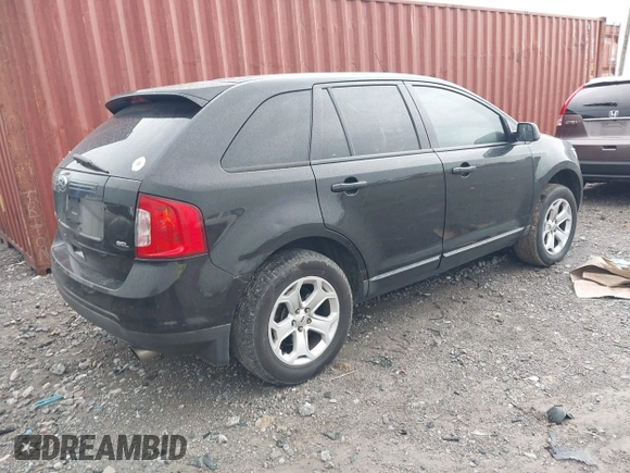 2013 Ford Edge SEL with VIN 2FMDK3JC6DBB10900, listed as a IAAI auction lot 41942567 with 1 mi miles. Bid and sale history available at carsss.com. Image 4.