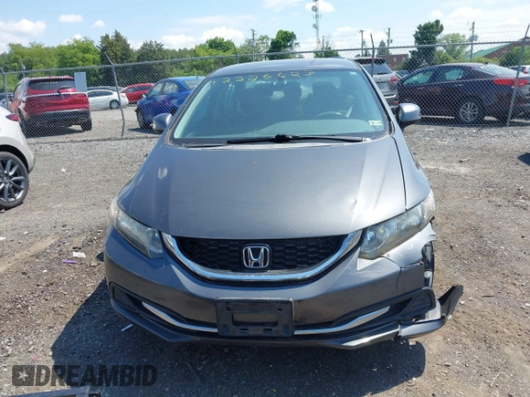 2013 Honda Civic LX with VIN 2HGFB2F58DH550407, listed as a IAAI auction lot 42226423 with 152,007 mi miles and . Bid and sale history available at DreamBid. Image 12.