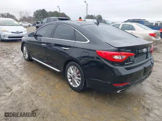 2015 Hyundai Sonata 2.4L Sport with VIN 5NPE34AF6FH248966, listed as a IAAI auction lot 41435872 with 139,287 mi miles. Bid and sale history available at carsss.com. Image 3.
