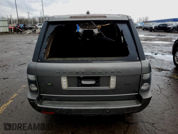 2007 Land Rover Range Rover HSE z VIN SALMF15437A240576, wystawiony jako Copart lot #47800325 z przebiegiem Nie podano mil oraz Szkoda całkowita • Salvage title. Historia ofert i sprzedaży dostępna na DreamBid. Obrazek 6.