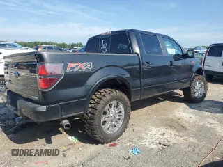 2012 Ford F-150 XL with VIN 1FTFW1ET0CFB06984, listed as a Copart auction lot 61338755 with 204,847 mi miles and Salvage title. Bid and sale history available at DreamBid. Image 3.