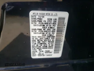 2009 Nissan Murano LE with VIN JN8AZ18W49W160843, listed as a Copart auction lot 73163094 with 165,997 mi miles and Salvage Title. Bid and sale history available at carsss.com. Image 12.