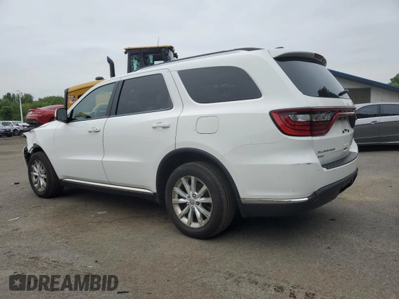 2014 Dodge Durango SXT with VIN 1C4RDJAG4EC323423, listed as a Copart auction lot 60159145 with 160,022 mi miles and Salvage title. Bid and sale history available at DreamBid. Image 2.