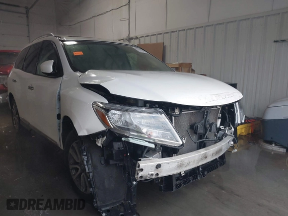 2014 Nissan Pathfinder Platinum with VIN 5N1AR2MM4EC603120, listed as a IAAI auction lot 41295992 with 130,117 mi miles and . Bid and sale history available at DreamBid. Image 1.
