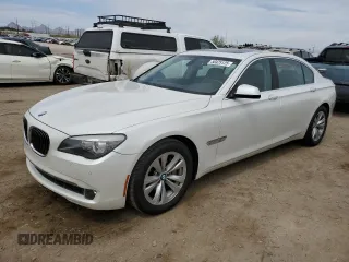 2011 BMW 7 Series 740Li with VIN WBAKB4C51BC574574, listed as a Copart auction lot 50425125 with 78,968 mi miles and Salvage title. Bid and sale history available at DreamBid. Image 1.