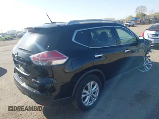 2014 Nissan Rogue SV with VIN 5N1AT2MV9EC853155, listed as a IAAI auction lot 42025278 with 93,467 mi miles. Bid and sale history available at carsss.com. Image 4.