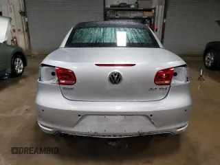 2012 Volkswagen Eos Lux with VIN WVWFW7AH8CV000549, listed as a Copart auction lot 81134064 with 47,432 mi miles and Salvage Title. Bid and sale history available at DreamBid. Image 6.