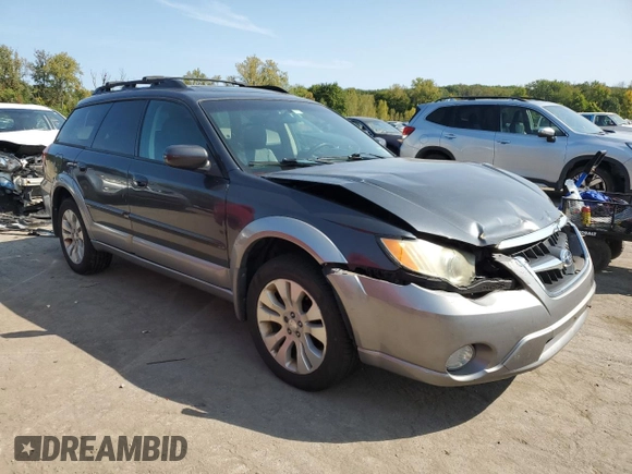 2009 Subaru Outback Ltd with VIN 4S4BP66C597324800, listed as a Copart auction lot 71425454 with 134,715 mi miles and Salvage Title. Bid and sale history available at carsss.com. Image 4.