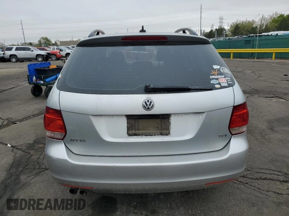 2012 Volkswagen Jetta TDI w/Sunroof & Nav with VIN 3VWPL7AJ0CM688540, listed as a Copart auction lot 54527095 with 123,072 mi miles and Salvage title. Bid and sale history available at DreamBid. Image 6.