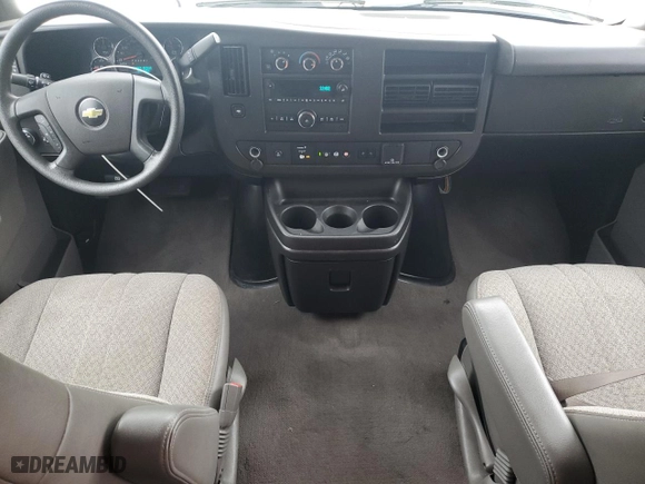 2020 Chevrolet Express Passenger LT with VIN 1GAZGPFG0L1230094, listed as a Copart auction lot 63768634 with 41,611 mi miles and Salvage Title. Bid and sale history available at carsss.com. Image 8.