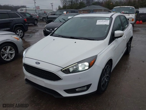 2017 Ford Focus SEL with VIN 1FADP3H23HL248330, listed as a IAAI auction lot 41193012 with 115,628 mi miles. Bid and sale history available at carsss.com. Image 2.