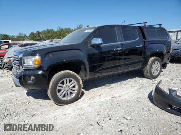2015 GMC Canyon 2WD SLT with VIN 1GTG5CE33F1217419, listed as a Copart auction lot 73467364 with 114,542 mi miles and Salvage Title. Bid and sale history available at carsss.com. Image 1.