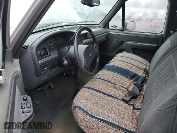 1992 Ford F-150 with VIN 1FTEX14H2NKB15766, listed as a Copart auction lot 77137644 with Not Provided miles and Salvage Title. Bid and sale history available at DreamBid. Image 8.