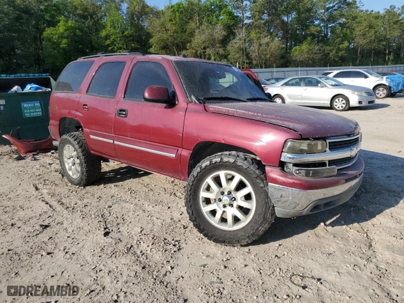 2004 Chevrolet Tahoe LT with VIN 1GNEC13Z04R211429, listed as a Copart auction lot 51847705 with 155,110 mi miles and Salvage Title. Bid and sale history available at carsss.com. Image 4.