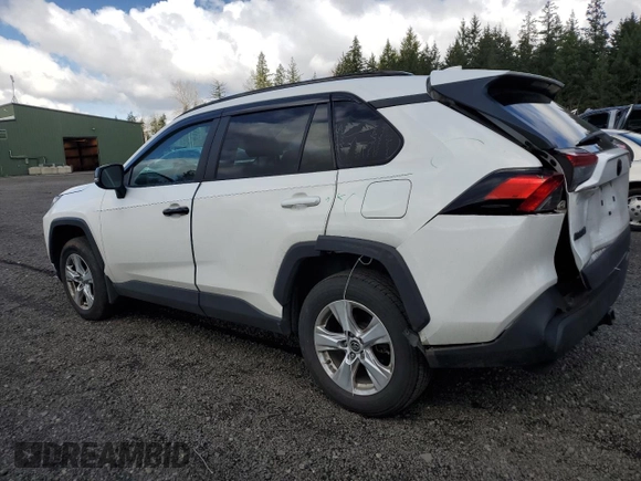 2020 Toyota RAV4 XLE with VIN 2T3P1RFV0LC099665, listed as a Copart auction lot 51187755 with 86,198 mi miles and Salvage Title. Bid and sale history available at DreamBid. Image 2.
