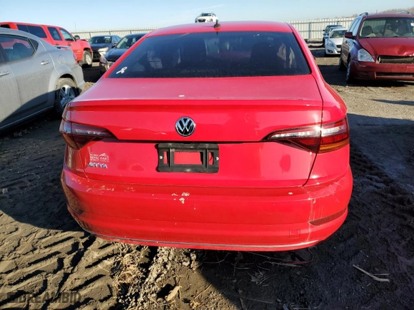 2019 Volkswagen Jetta S with VIN 3VWC57BU5KM180449, listed as a Copart auction lot 45924025 with 0 mi miles and Salvage Title. Bid and sale history available at carsss.com. Image 6.