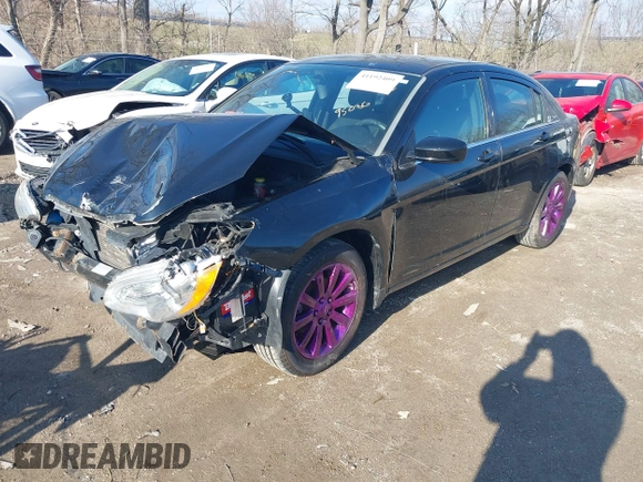 2011 Chrysler 200 LX with VIN 1C3BC4FB6BN568036, listed as a IAAI auction lot 41192409 with 135,353 mi miles. Bid and sale history available at carsss.com. Image 16.