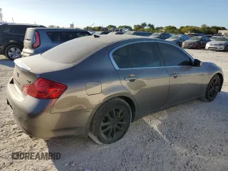 2011 Infiniti G37 Journey with VIN JN1CV6AP8BM508695, listed as a Copart auction lot 47489715 with 129,757 mi miles and Clean Title. Bid and sale history available at DreamBid. Image 3.