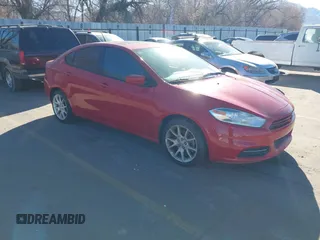 2013 Dodge Dart Rallye with VIN 1C3CDFBHXDD184762, listed as a IAAI auction lot 41895651 with 110,979 mi miles. Bid and sale history available at carsss.com. Image 1.