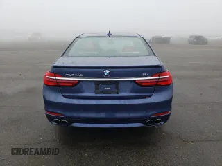 2018 BMW 7 Series ALPINA B7 xDrive with VIN WBA7F2C52JG856406, listed as a Copart auction lot 77086103 with 48,332 mi miles. Bid and sale history available at carsss.com. Image 6.