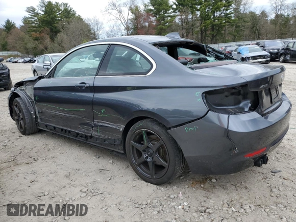 2017 BMW 2 Series 230i xDrive with VIN WBA2H9C34H7A25725, listed as a Copart auction lot 52499874 with 144,273 mi miles. Bid and sale history available at carsss.com. Image 2.