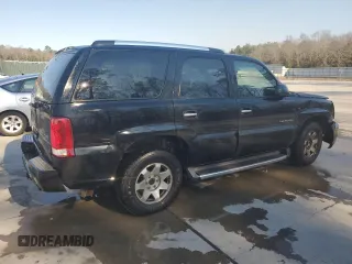 2003 Cadillac Escalade with VIN 1GYEC63T63R187390, listed as a Copart auction lot 89055315 with Not provided miles and Salvage title. Bid and sale history available at DreamBid. Image 3.