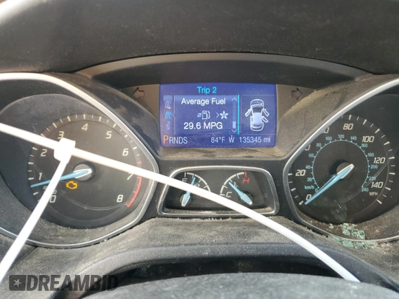 2013 Ford Focus SE with VIN 1FADP3K21DL153204, listed as a Copart auction lot 49231735 with 135,345 mi miles and Salvage Title. Bid and sale history available at carsss.com. Image 9.