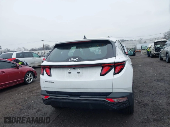 2024 Hyundai Tucson SE with VIN 5NMJA3DE8RH374832, listed as a IAAI auction lot 41472488 with 4,506 mi miles and . Bid and sale history available at DreamBid. Image 16.