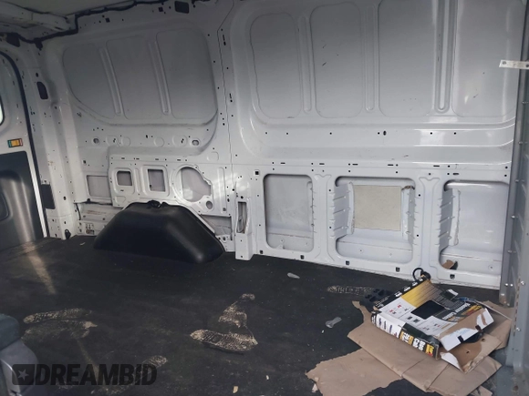 2015 Ford Transit Cargo with VIN 1FTNR1ZMXFKA38419, listed as a IAAI auction lot 41216802 with 109,744 mi miles and . Bid and sale history available at DreamBid. Image 8.