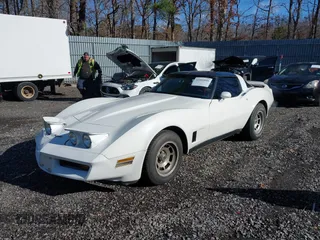 1981 Chevrolet Corvette with VIN 1G1AY8768BS418361, listed as a IAAI auction lot 41851046 with 72,559 mi miles. Bid and sale history available at carsss.com. Image 2.