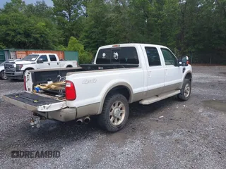 2008 Ford F-250 XL with VIN 1FTSW21R58EB11576, listed as a IAAI auction lot 42687435 with 222,781 mi miles and . Bid and sale history available at DreamBid. Image 4.