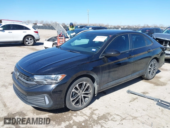 2022 Volkswagen Jetta Sport with VIN 3VWBM7BU5NM025886, listed as a IAAI auction lot 41711819 with 54,945 mi miles and . Bid and sale history available at DreamBid. Image 17.