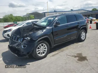2018 Jeep Grand Cherokee Laredo E with VIN 1C4RJEAG7JC145212, listed as a Copart auction lot 54193565 with 162,662 mi miles and Salvage title. Bid and sale history available at DreamBid. Image 1.