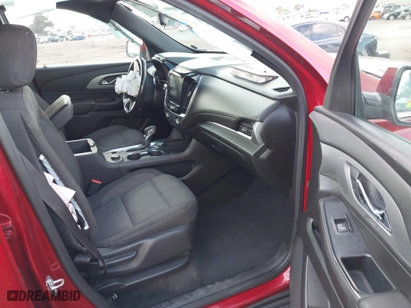 2022 Chevrolet Traverse LT Cloth with VIN 1GNERGKW5NJ167243, listed as a IAAI auction lot 41447436 with 34,964 mi miles. Bid and sale history available at carsss.com. Image 5.