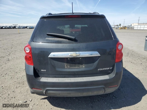 2013 Chevrolet Equinox LT with VIN 2GNFLEEK4D6392011, listed as a Copart auction lot 52758915 with 124,009 mi miles and Salvage Title. Bid and sale history available at carsss.com. Image 6.