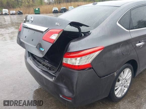 2013 Nissan Sentra S with VIN 3N1AB7AP5DL669623, listed as a IAAI auction lot 41987142 with 157,044 mi miles and . Bid and sale history available at DreamBid. Image 17.