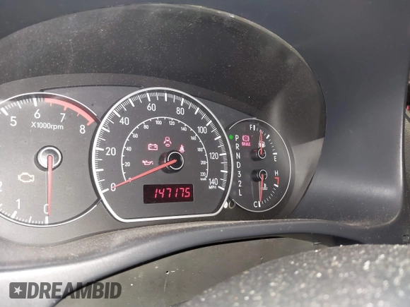 2008 Suzuki SX4 Convenience Pkg with VIN JS2YC415285110418, listed as a IAAI auction lot 41409562 with 147,175 mi miles. Bid and sale history available at carsss.com. Image 14.