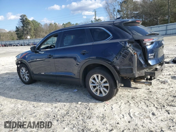 2016 Mazda CX-9 Sport with VIN JM3TCABY6G0125731, listed as a Copart auction lot 86962634 with 106,171 mi miles and Salvage Title. Bid and sale history available at carsss.com. Image 2.