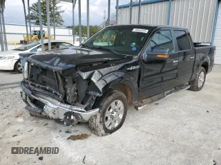 2011 Ford F-150 XL with VIN 1FTFW1CF4BFC02225, listed as a Copart auction lot 46649205 with 294,884 mi miles and Salvage Title. Bid and sale history available at carsss.com. Image 1.